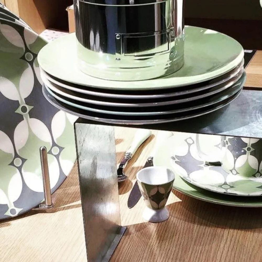 Sabre Akin & Suri Home Decor Plates Green